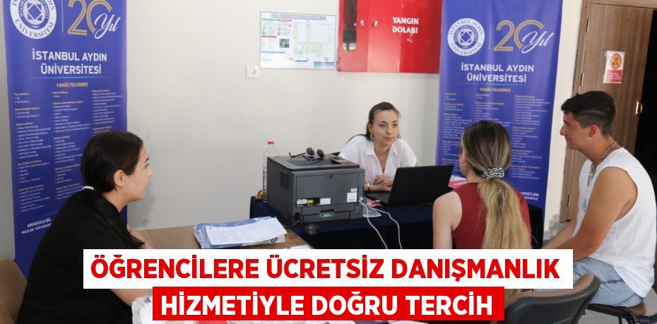 Öğrencilere Ücretsiz Danışmanlık Hizmetiyle Doğru Tercih