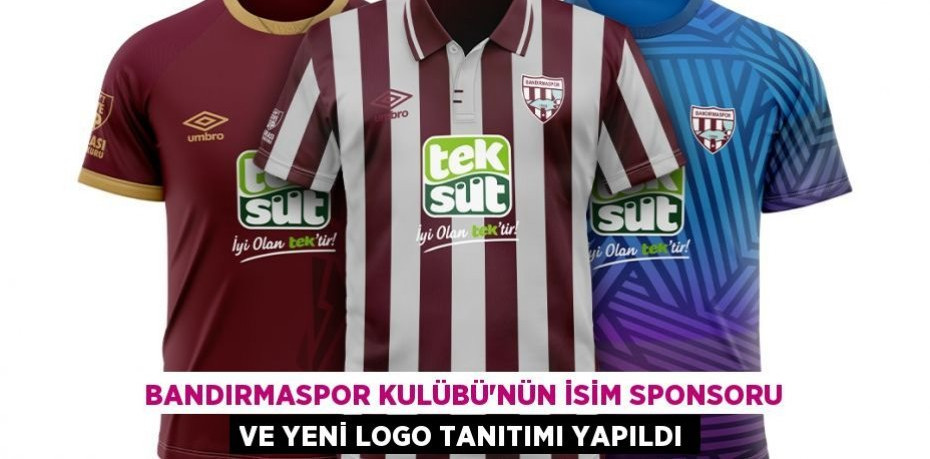 Bandırmaspor Kulübü’nün isim sponsoru ve yeni logo tanıtımı yapıldı