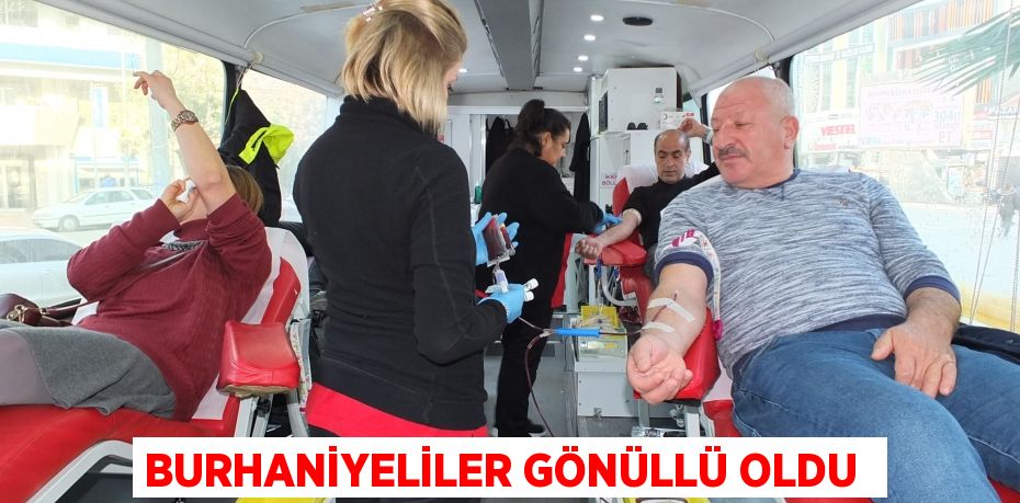 Burhaniyeliler gönüllü oldu