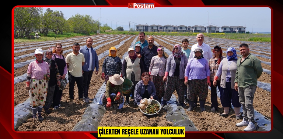 ÇİLEKTEN REÇELE UZANAN YOLCULUK