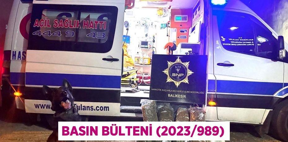 Basın Bülteni (2023/989)