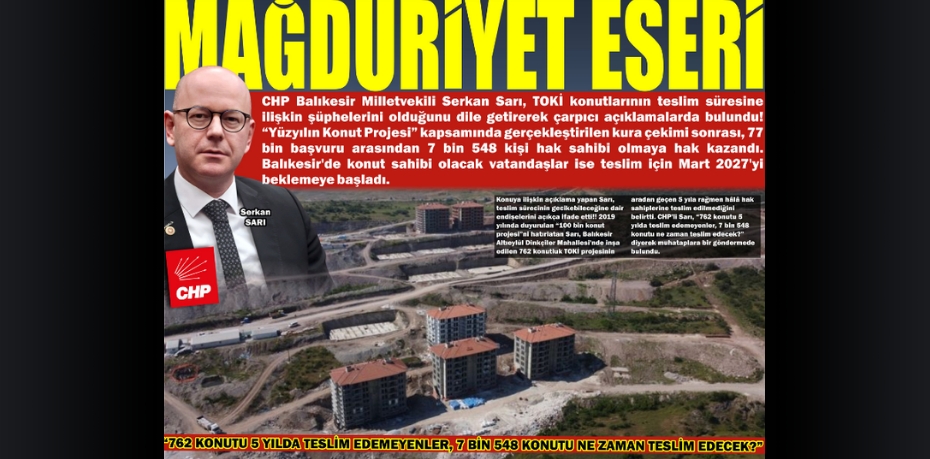 MAĞDURİYET ESERİ!