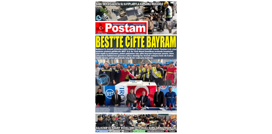 BEST'TE ÇİFTE BAYRAM
