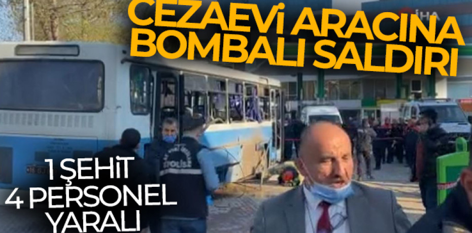 Bursa'da ceza infaz kurumuna ait servise bombalı saldırı: 1 şehit