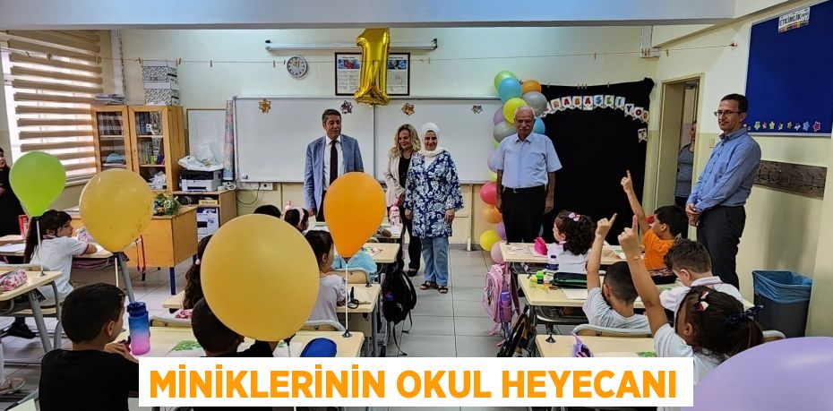 Miniklerinin Okul Heyecanı