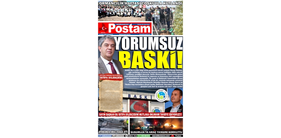 YORUMSUZ BASKİ!