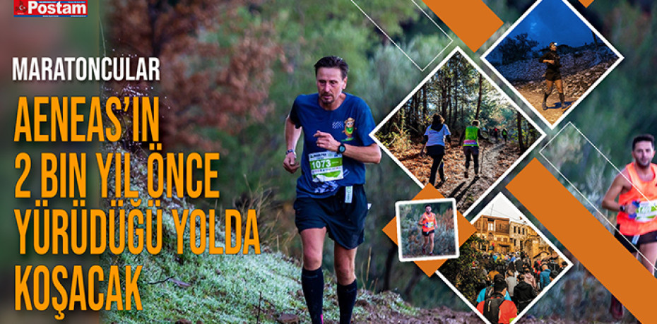 Maratoncular, Aeneas’ın 2 bin yıl önce yürüdüğü yolda koşacak