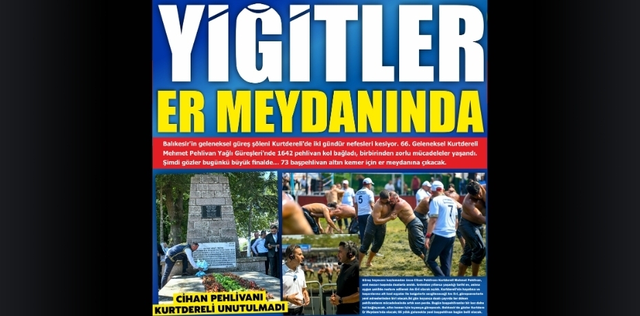 YİĞİTLER ER MEYDANINDA