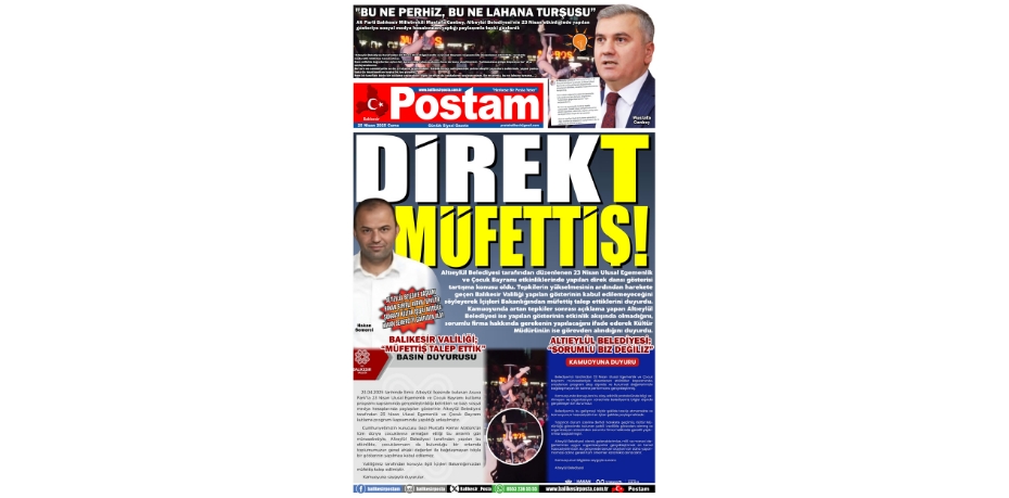 DİREKT MÜFETTİŞ!