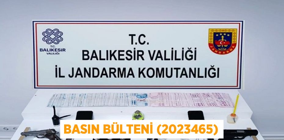 Basın Bülteni (2023465)