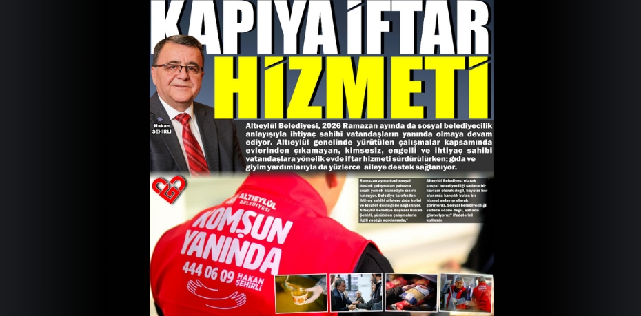 KAPIYA İFTAR HİZMETİ