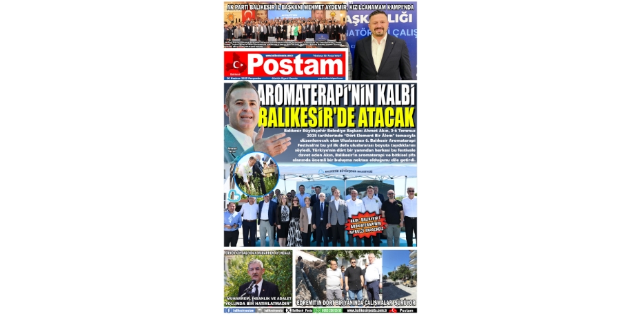 AROMATERAPİ’NİN KALBİ BALIKESİR’DE ATACAK