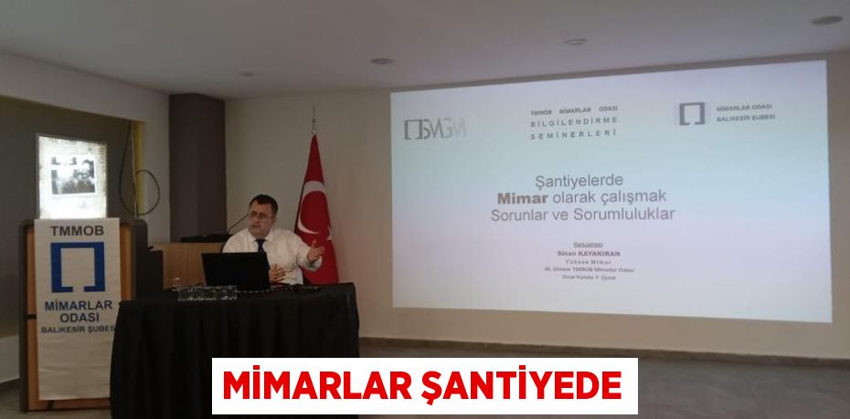 Mimarlar Şantiyede