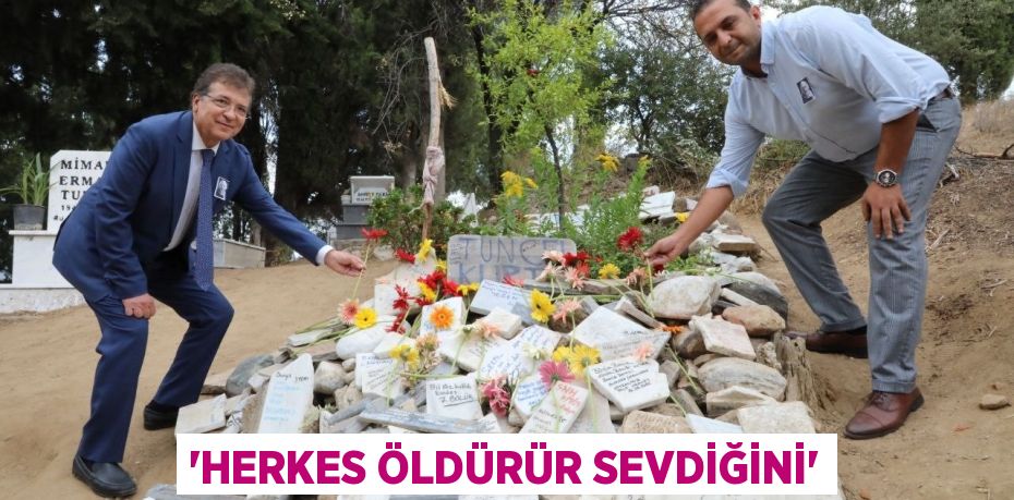 'Herkes öldürür sevdiğini'