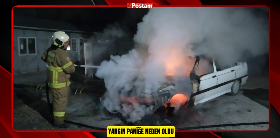 YANGIN PANİĞE NEDEN OLDU