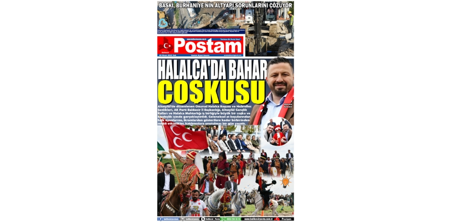 HALALCA'DA BAHAR COŞKUSU