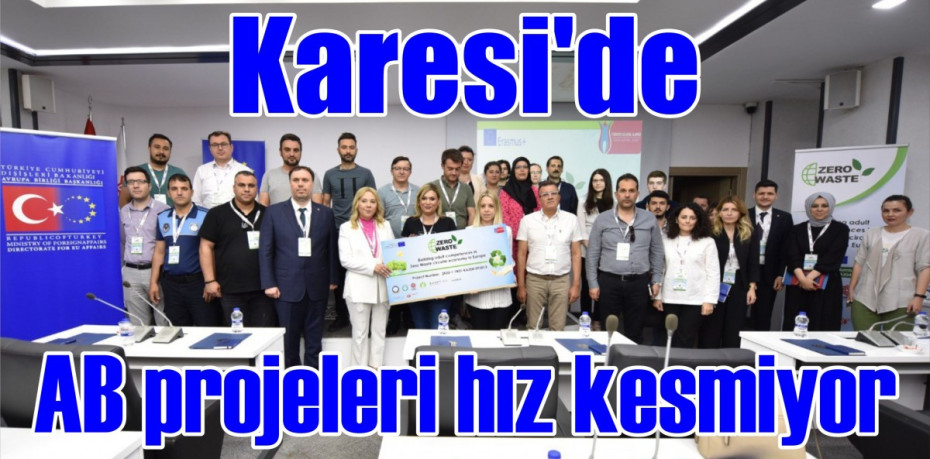 Karesi'de AB projeleri hız kesmiyor