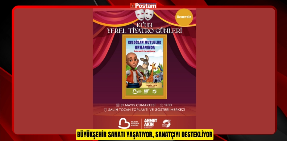 BÜYÜKŞEHİR SANATI YAŞATIYOR, SANATÇIYI DESTEKLİYOR
