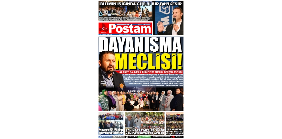 DAYANIŞMA MECLİSİ!