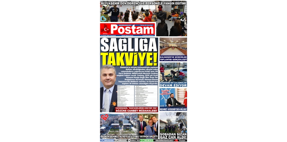 SAĞLIĞA TAKVİYE!