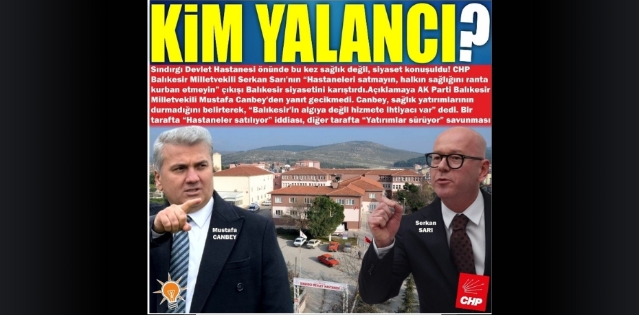 KİM YALANCI?
