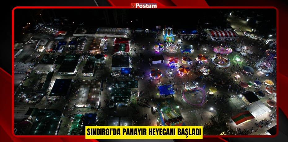 Sındırgı'da panayır heyecanı başladı