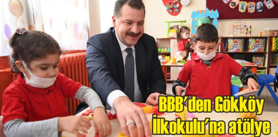 BBB’den Gökköy İlkokulu’na atölye