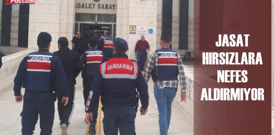 JASAT HIRSIZLARA NEFES ALDIRMIYOR