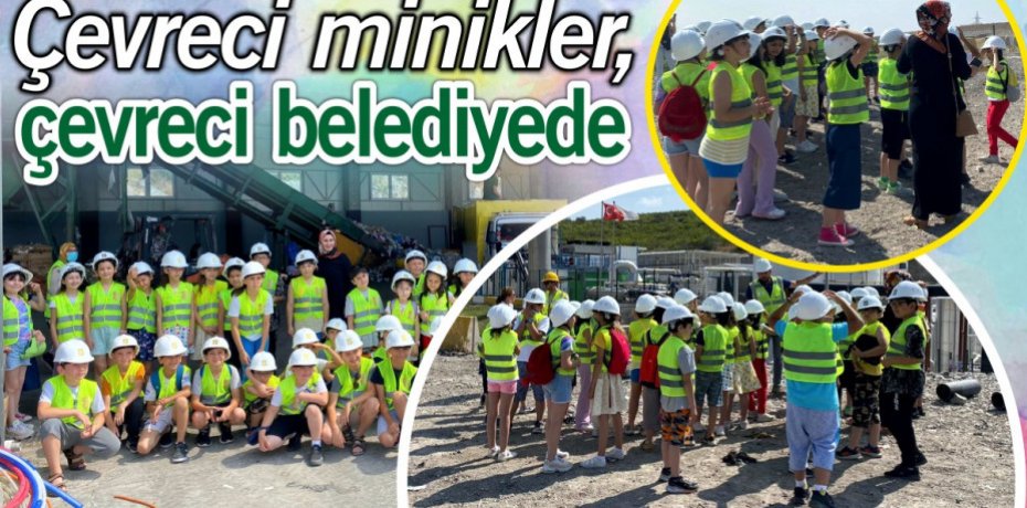 Çevreci minikler, çevreci belediyede