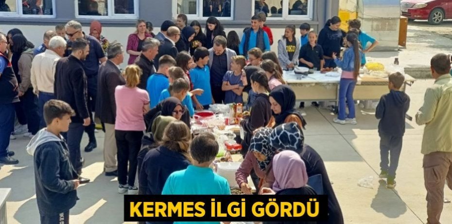 Kermes ilgi gördü