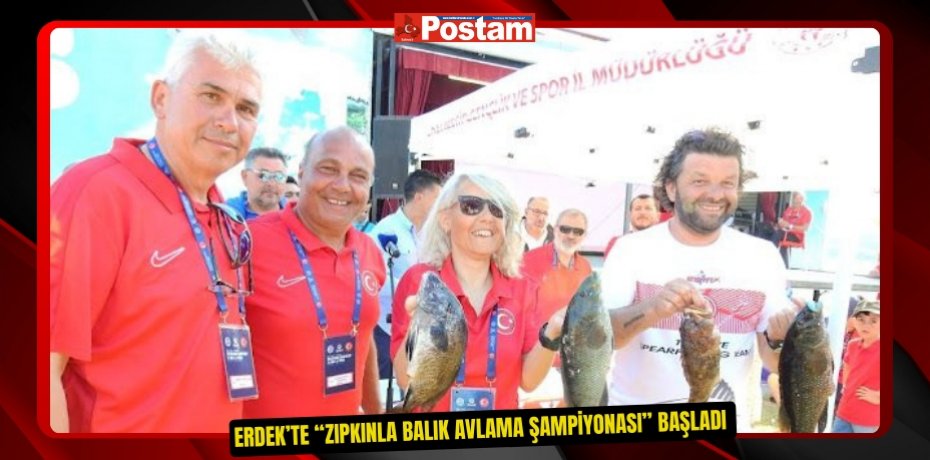 Erdek’te “Zıpkınla Balık Avlama Şampiyonası” başladı  