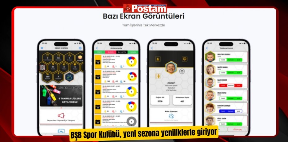 BŞB Spor Kulübü, yeni sezona yeniliklerle giriyor