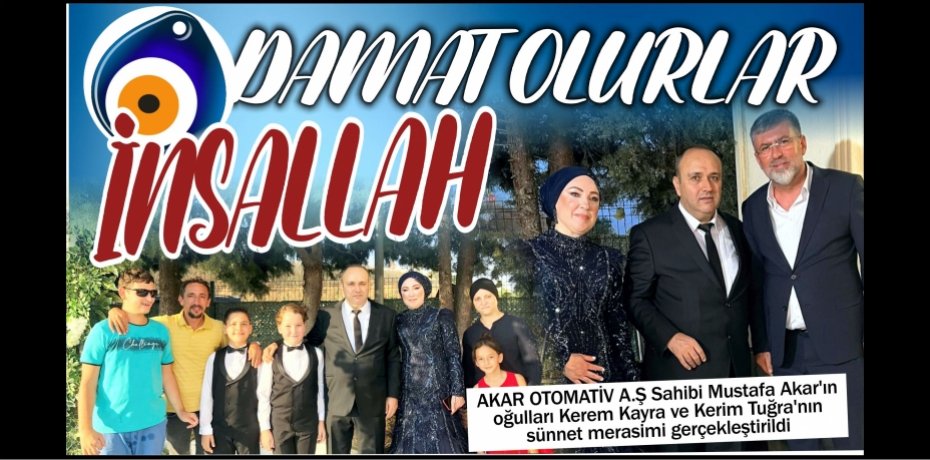 DAMAT OLURLAR İNŞALLAH