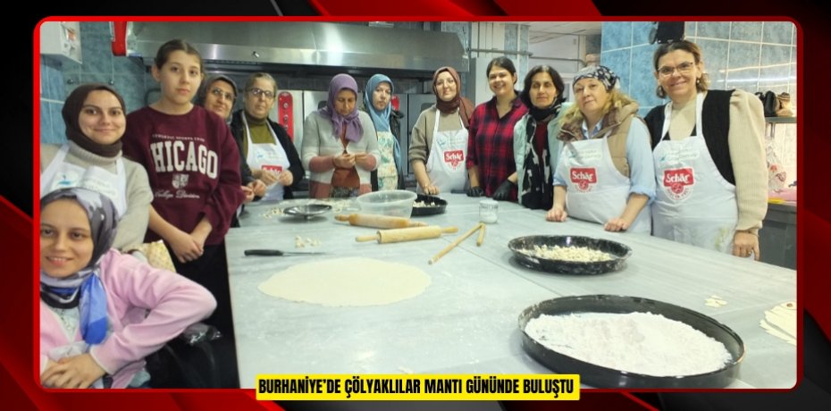 Burhaniye’de Çölyaklılar Mantı Gününde buluştu