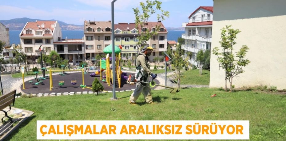Çalışmalar aralıksız sürüyor