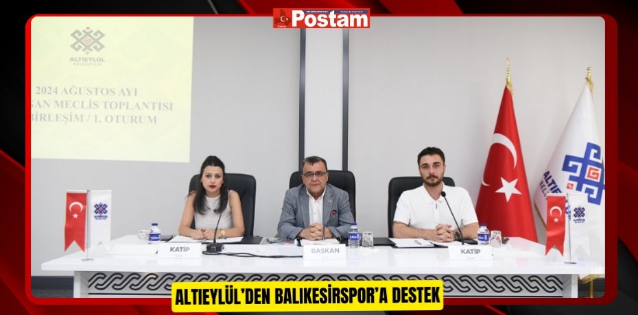 Altıeylül’den Balıkesirspor’a Destek