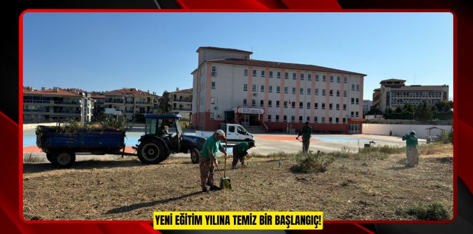 YENİ EĞİTİM YILINA TEMİZ BİR BAŞLANGIÇ!