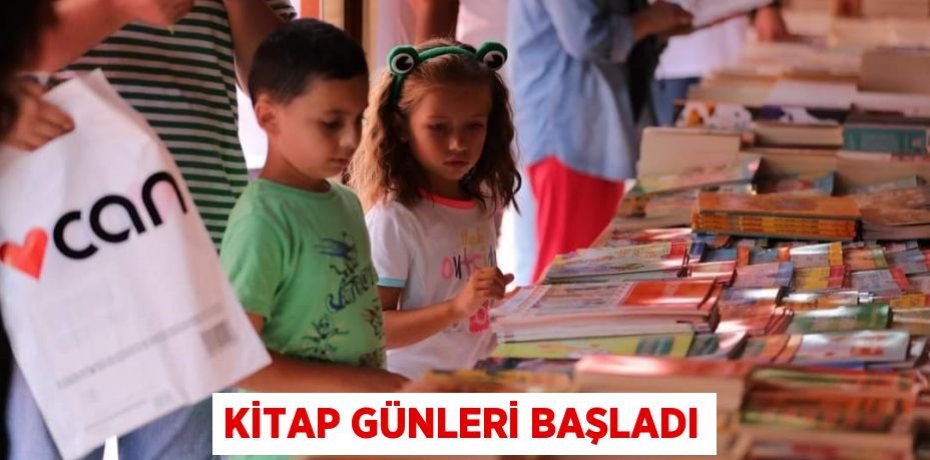 Kitap günleri başladı