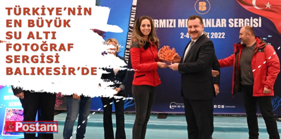 Türkiye’nin en büyük su altı fotoğraf sergisi Balıkesir’de