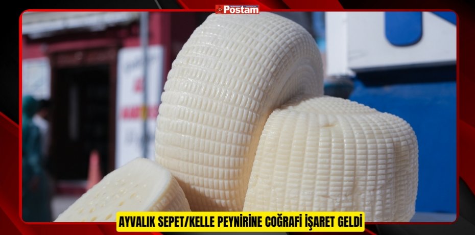 Ayvalık sepet/kelle peynirine coğrafi işaret geldi