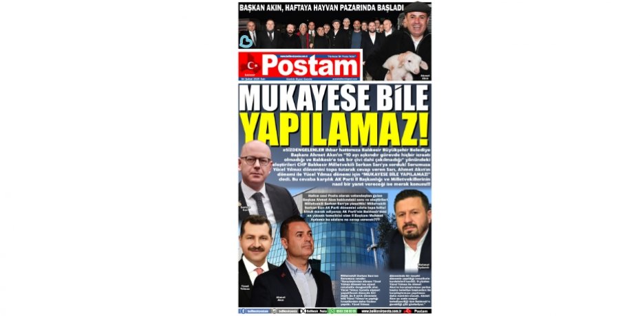 MUKAYESE BİLE YAPILAMAZ!