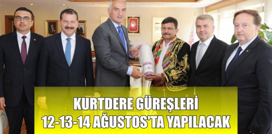 KURTDERE GÜREŞLERİ 12-13-14 AĞUSTOS’TA YAPILACAK