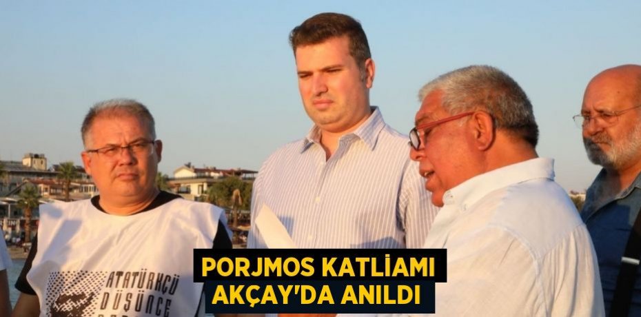 Porjmos katliamı Akçay’da anıldı