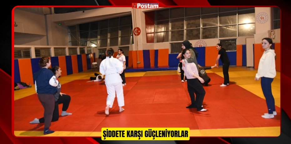Şiddete karşı güçleniyorlar