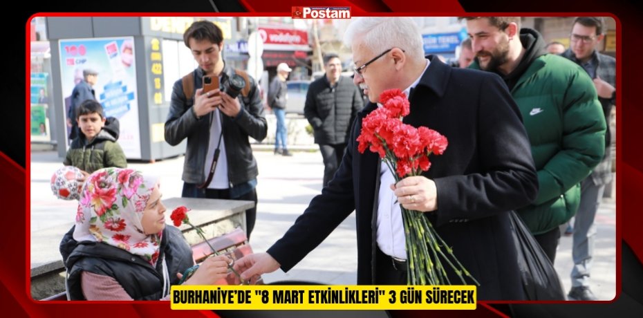 Burhaniye’de "8 Mart etkinlikleri" 3 gün sürecek