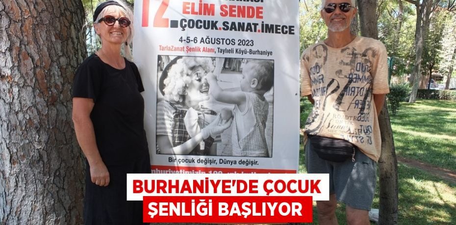 Burhaniye’de Çocuk Şenliği başlıyor