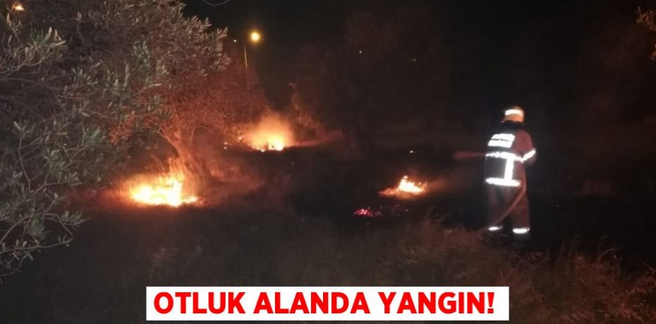 OTLUK ALANDA YANGIN!