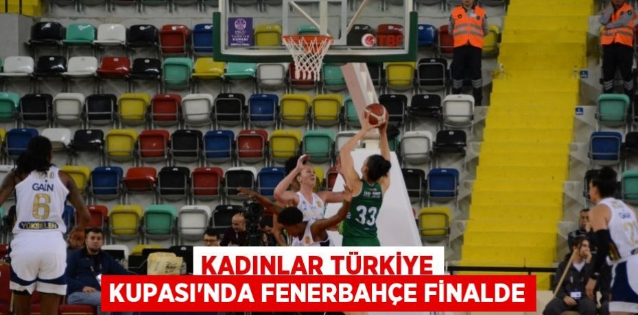 Kadınlar Türkiye Kupası'nda Fenerbahçe finalde