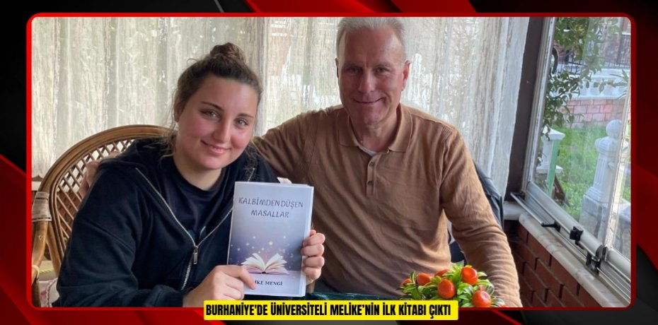 Burhaniye'de üniversiteli Melike’nin ilk kitabı çıktı  