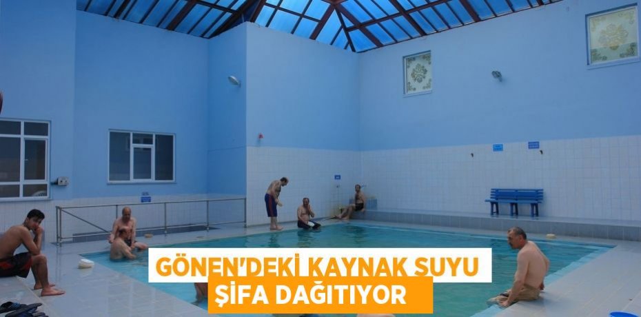 Gönen'deki kaynak suyu şifa dağıtıyor  